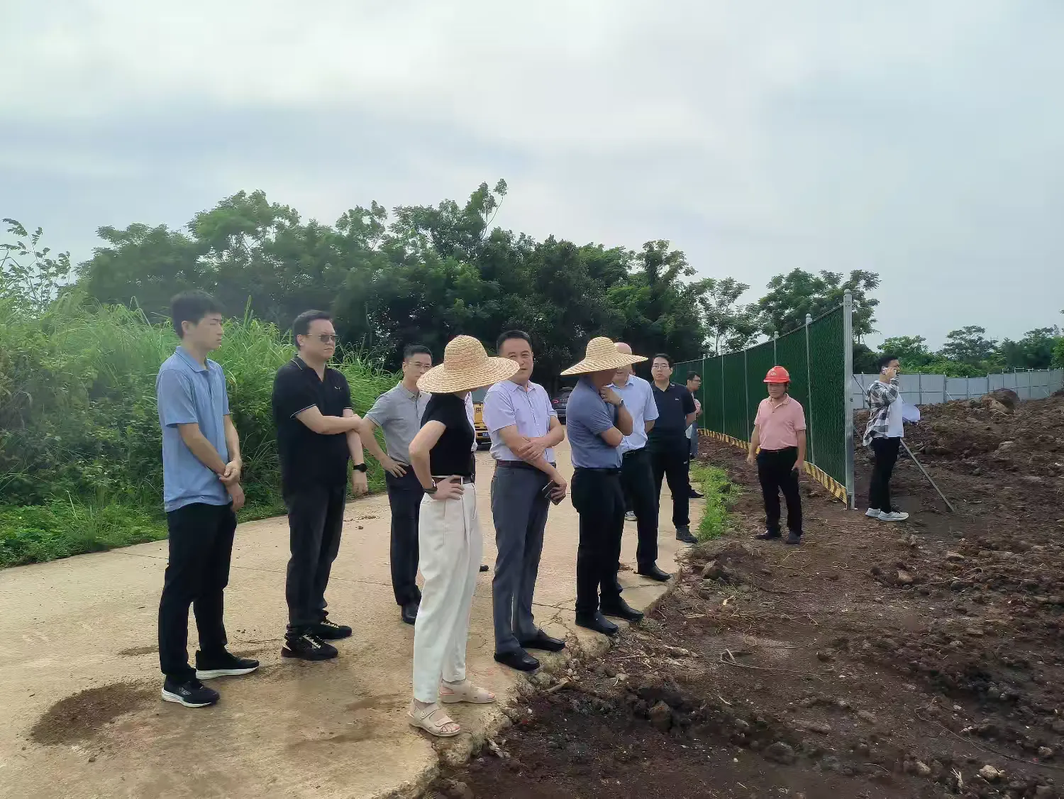 市城投集團調研?？谑薪ㄖD運調配場(chǎng)工程（一期）項目(圖2)